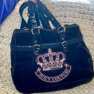 Juicy Couture Velour Large Purse